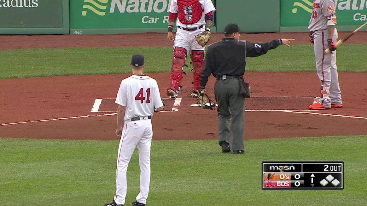 Sale throws behind Machado