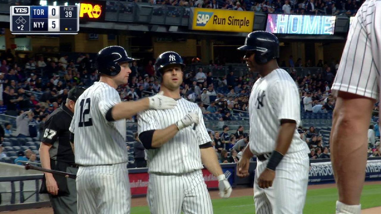 Gardner's long two-run homer
