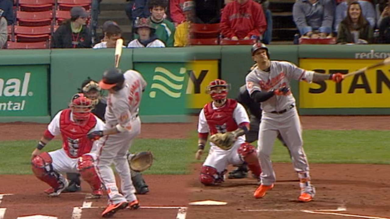 Machado's solo home run