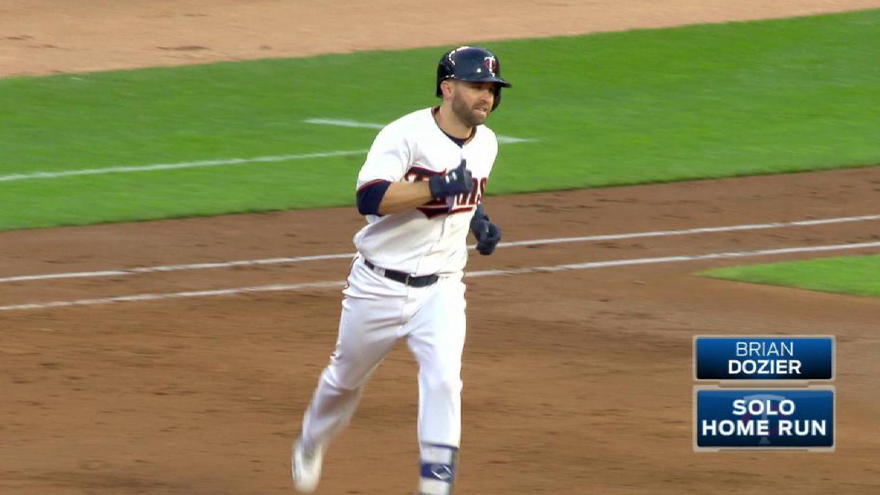 Dozier's solo home run