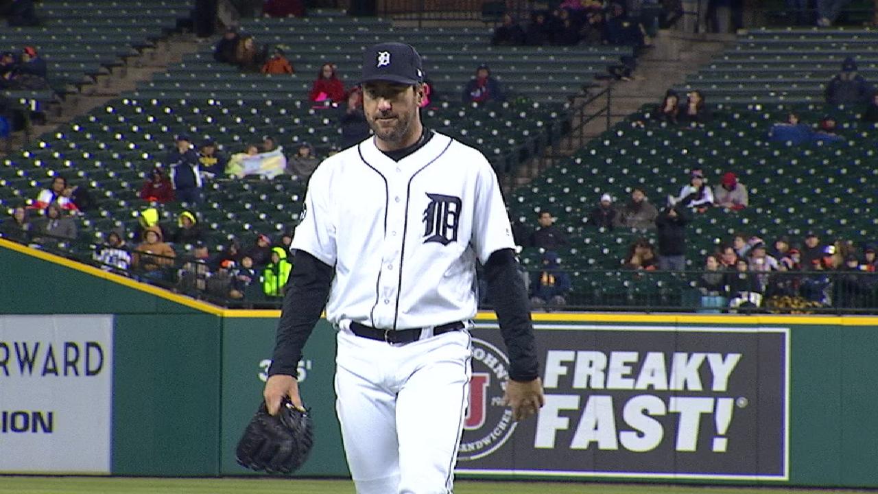 Verlander, Miggy lift Tigers over Kluber, Tribe