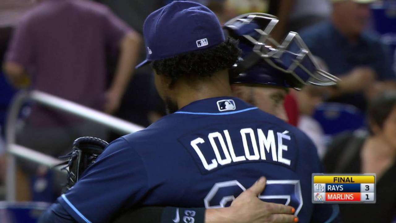 Cobb domina a Marlins y Rays prevalecen en Miami