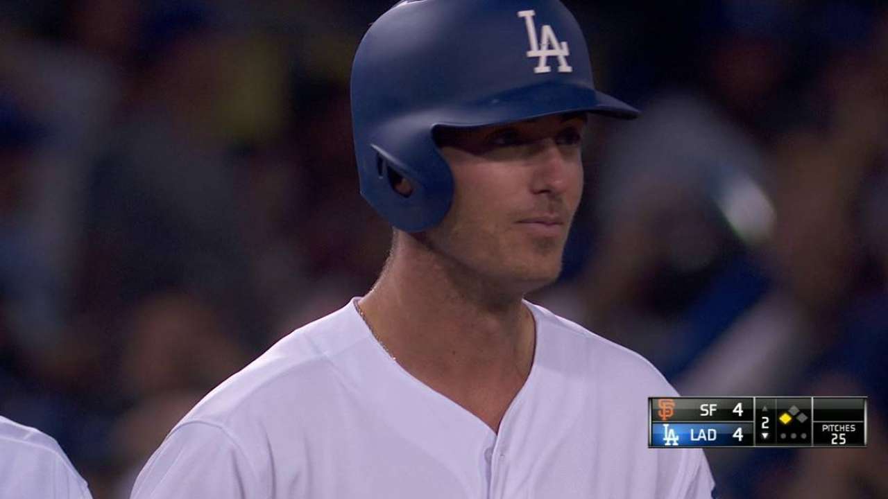 Bellinger making case to stick with Dodgers
