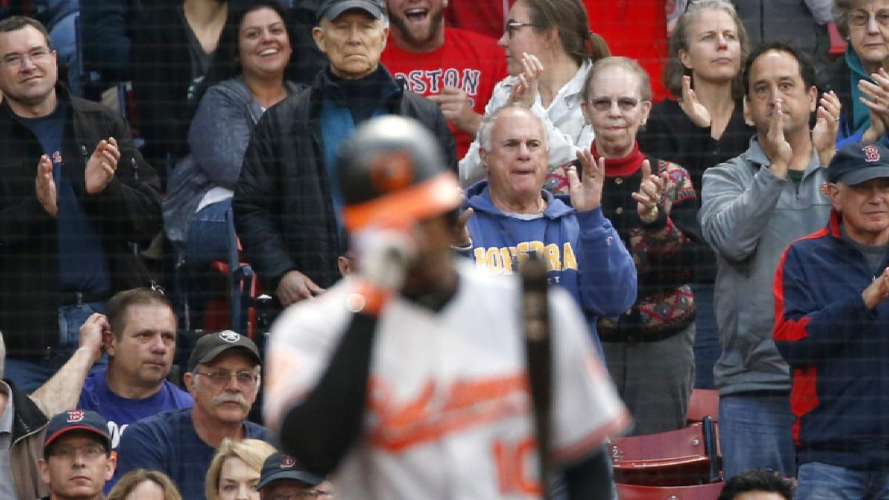 Jones on standing ovation
