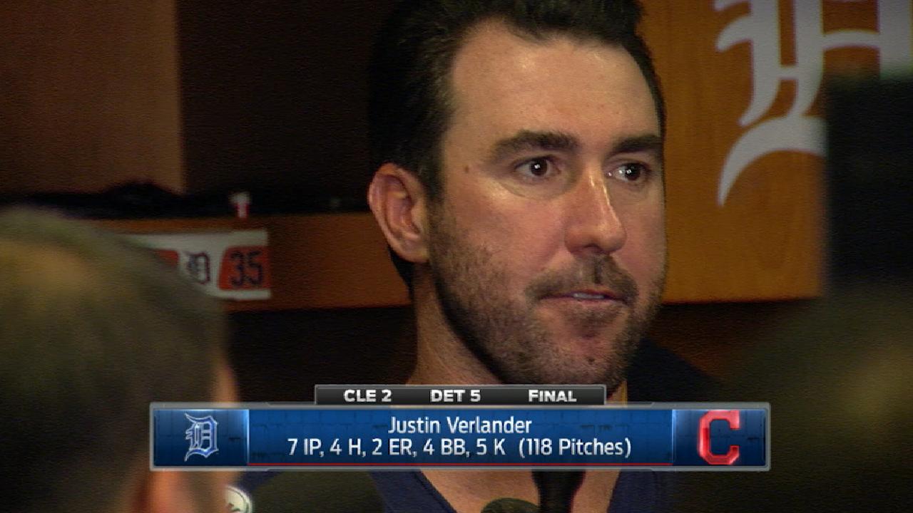 Verlander on win over Indians