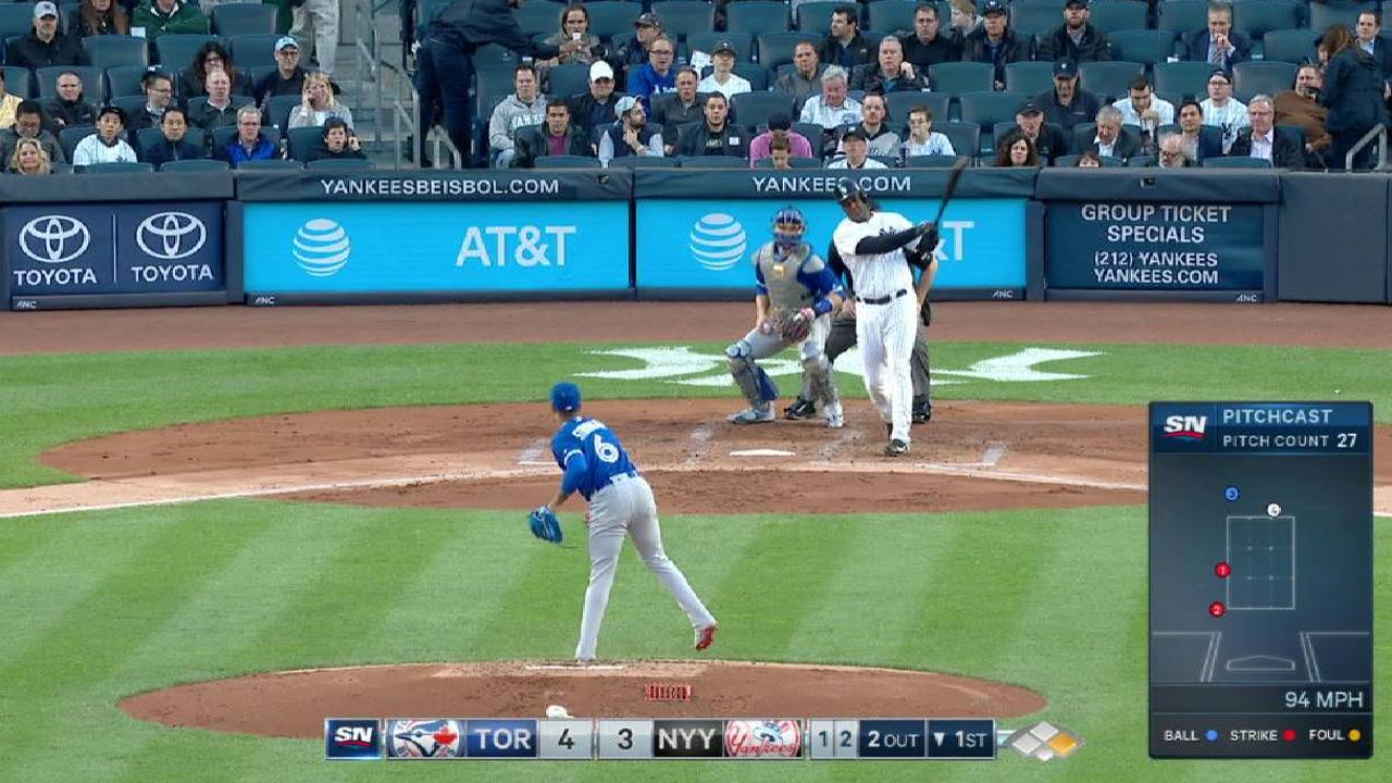 Arm tightness an issue for Stroman in start