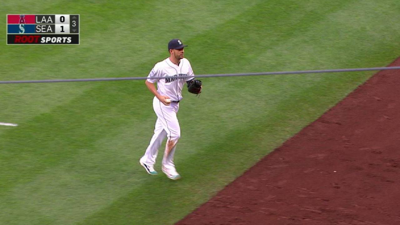 Valencia's sliding stop