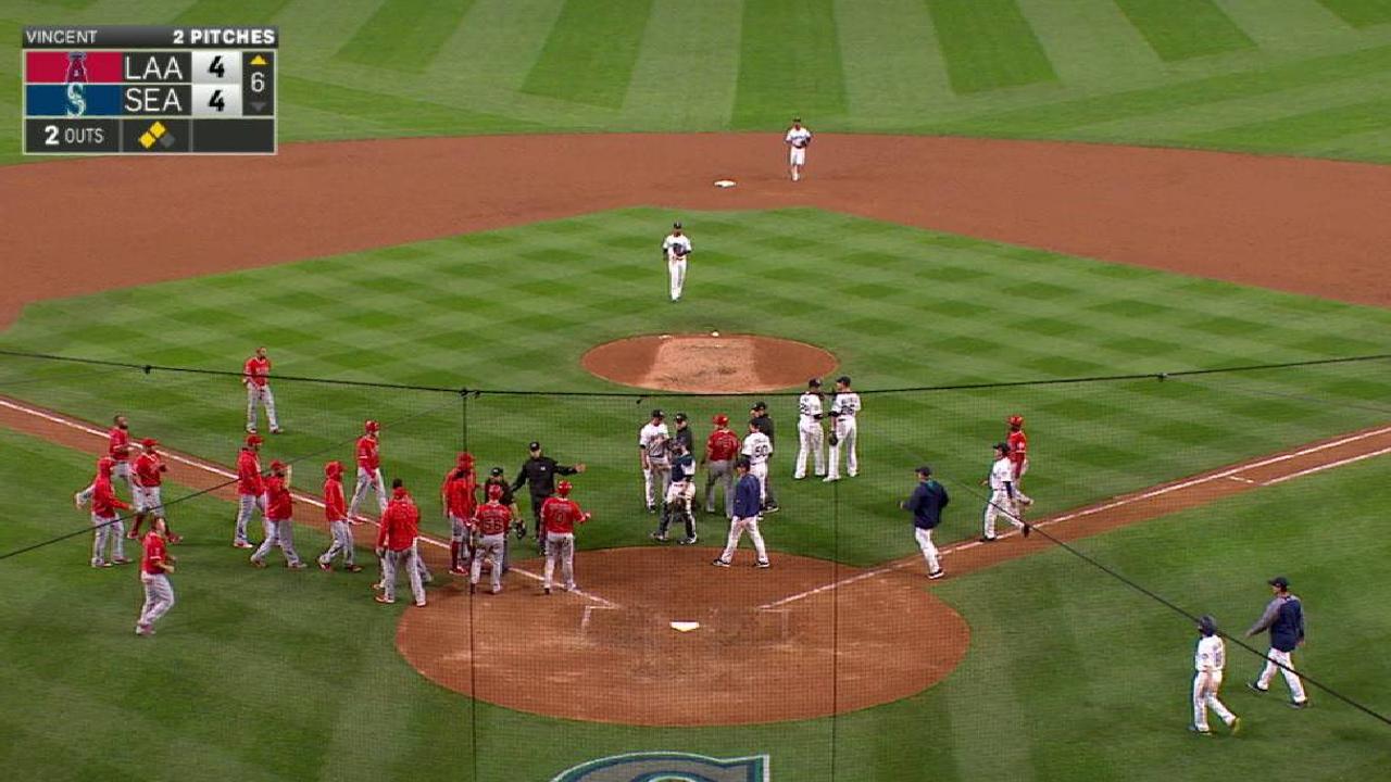 Tempers flare at Safeco Field
