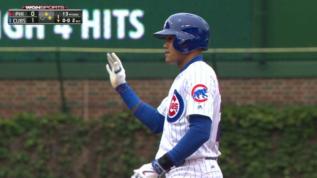 Russell's RBI double