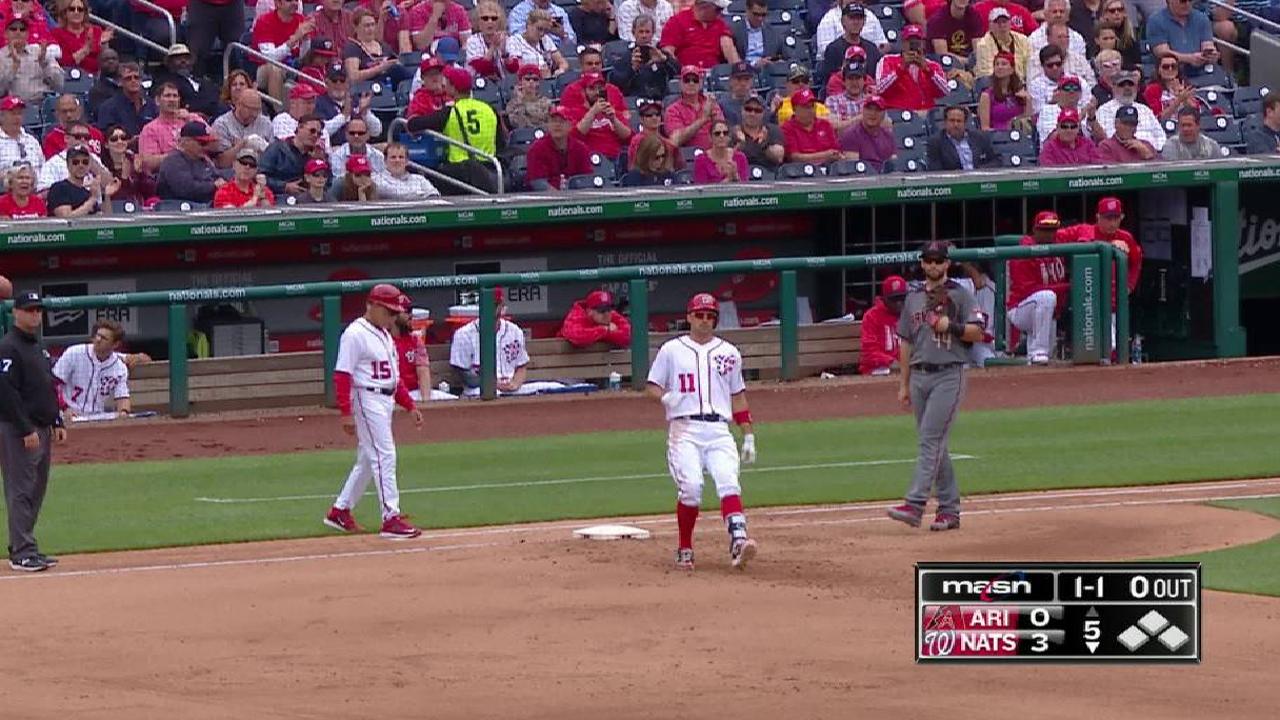 Zimmerman extends hitting streak