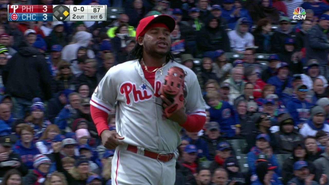 Szczur out on overturned call