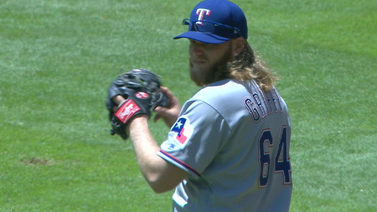 Griffin's seven strikeouts