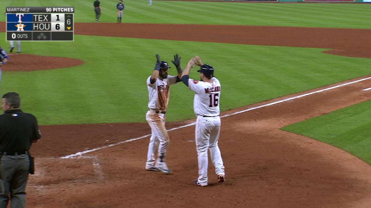 Gonzalez's two-run smash