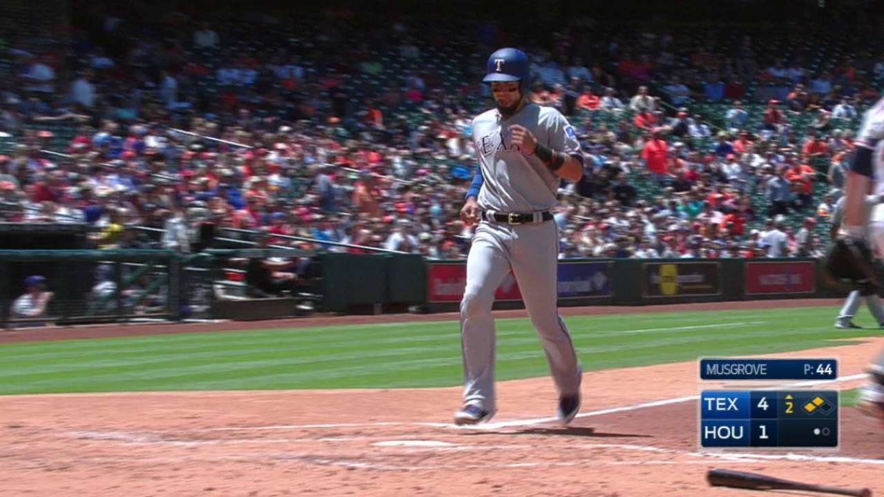 Rangers: Nomar Mazara debe mejorar ante lanzadores zurdos
