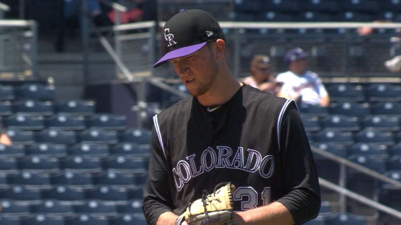 Rockies get solid road pitching from rookies