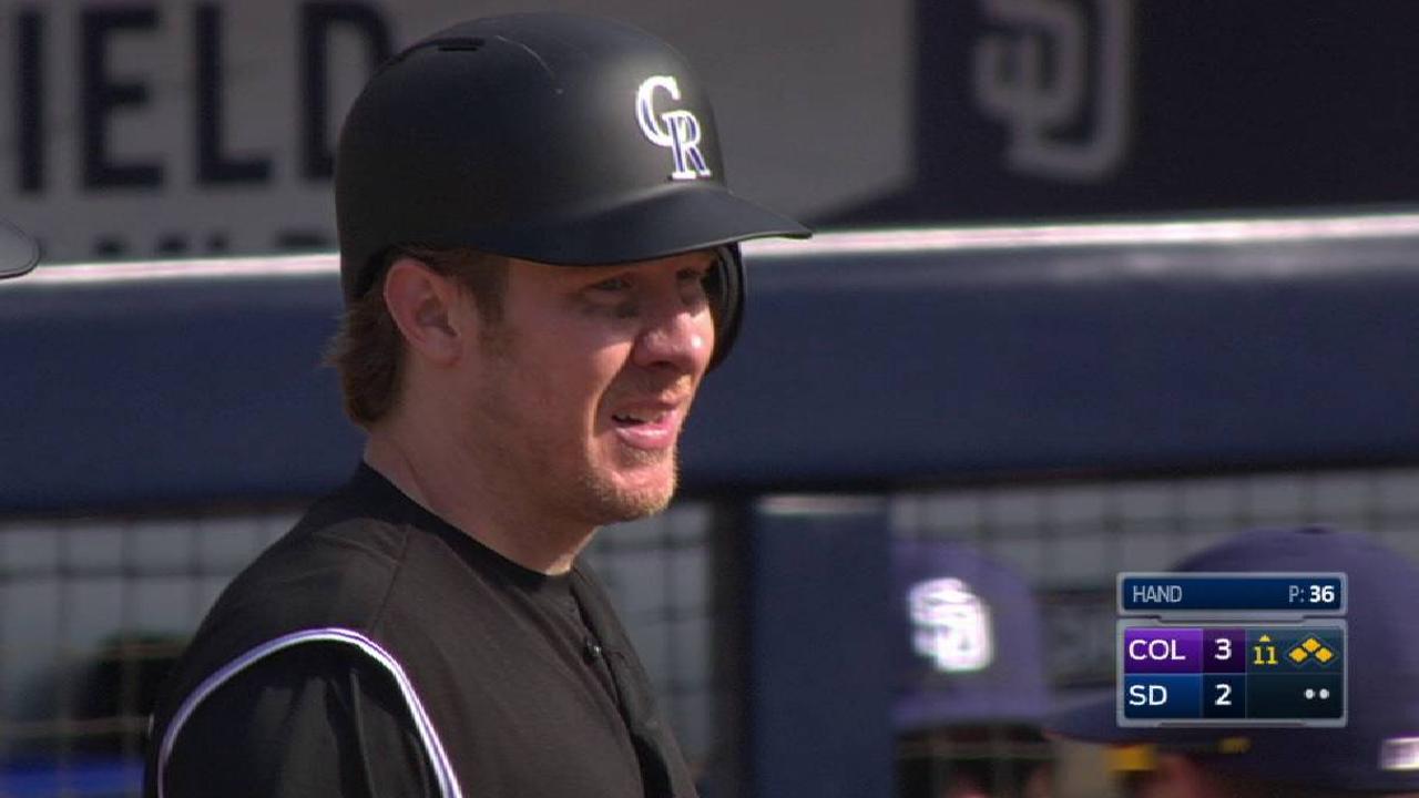 Imparable de Ryan Hanigan define victoria de Rockies ante Padres
