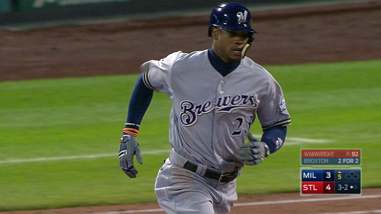 Broxton on his four-hit night