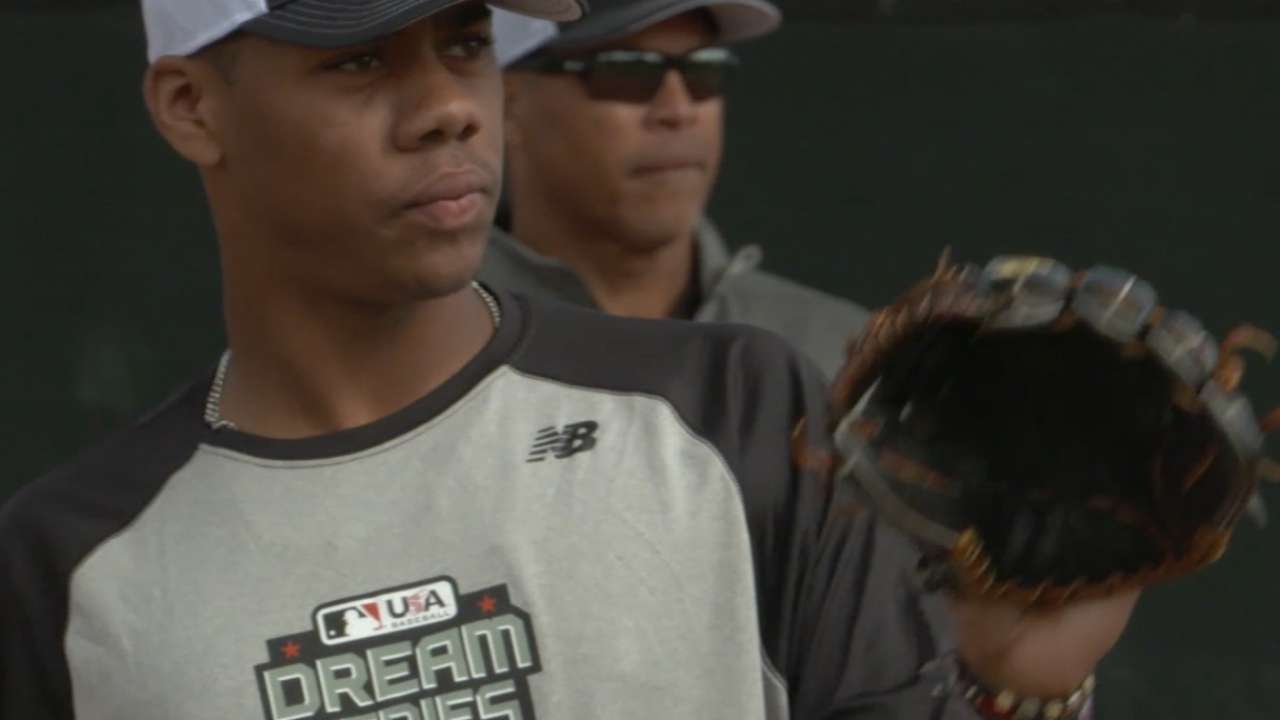 Manfred on Draft prospect Greene