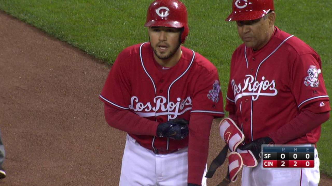 Suarez's RBI single
