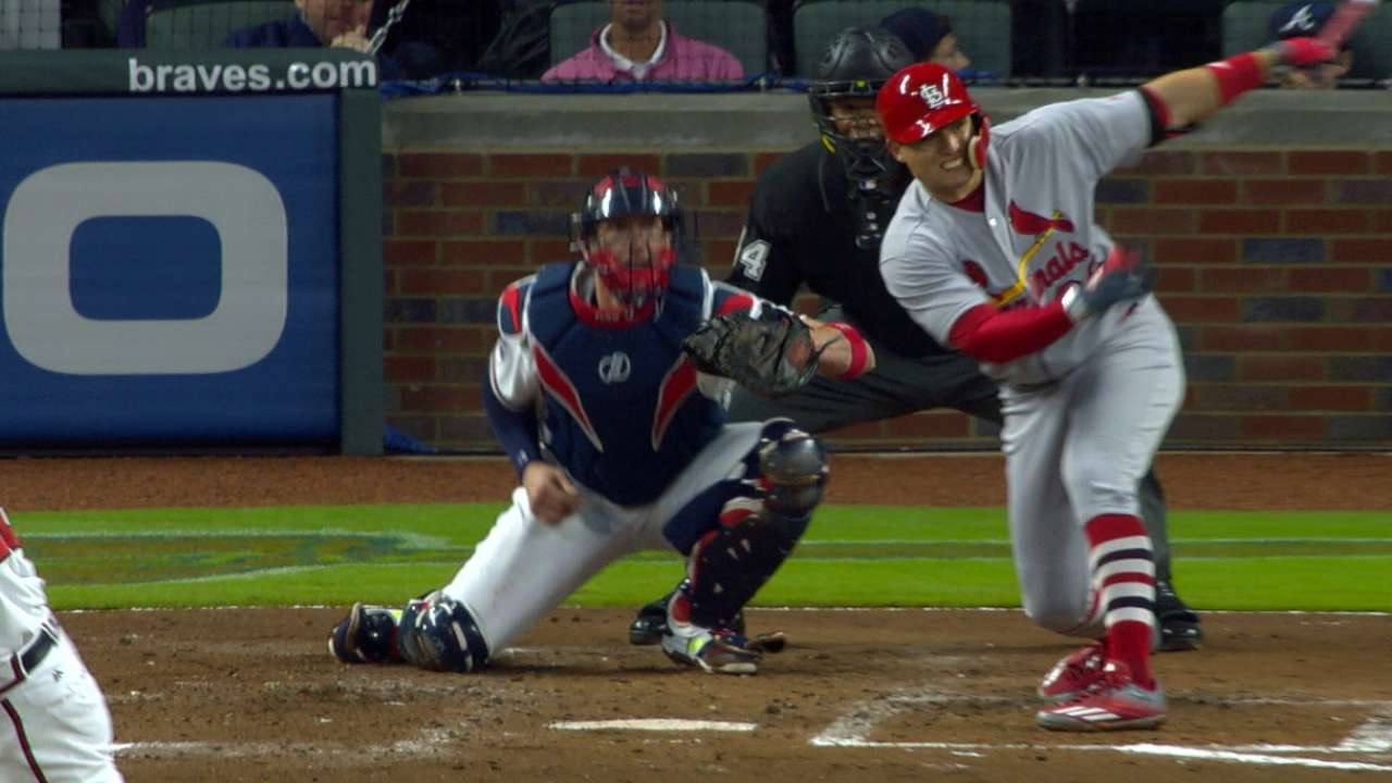Cardinals back Lynn in big way in ATL shutout