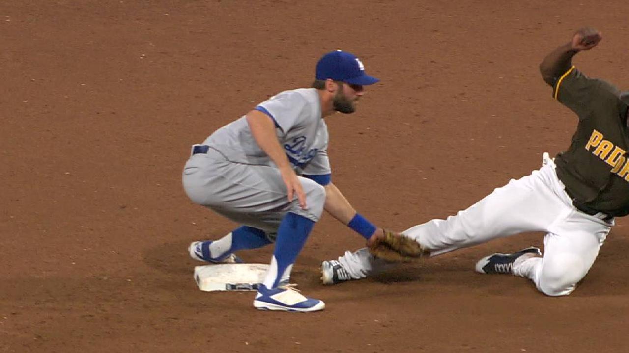 Grandal throws out Blash