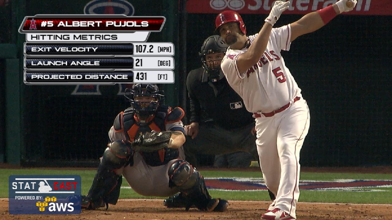 Statcast of the Day: Pujols' 595th blast
