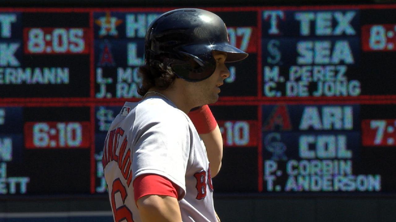 Benintendi's two-run double