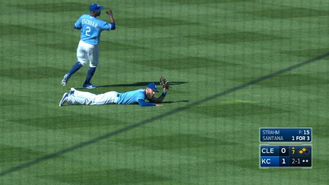 Gordon's clutch diving catch