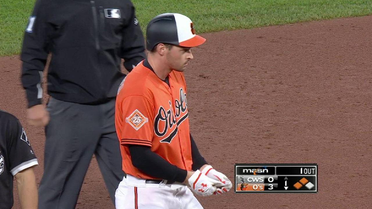 Mancini's RBI double