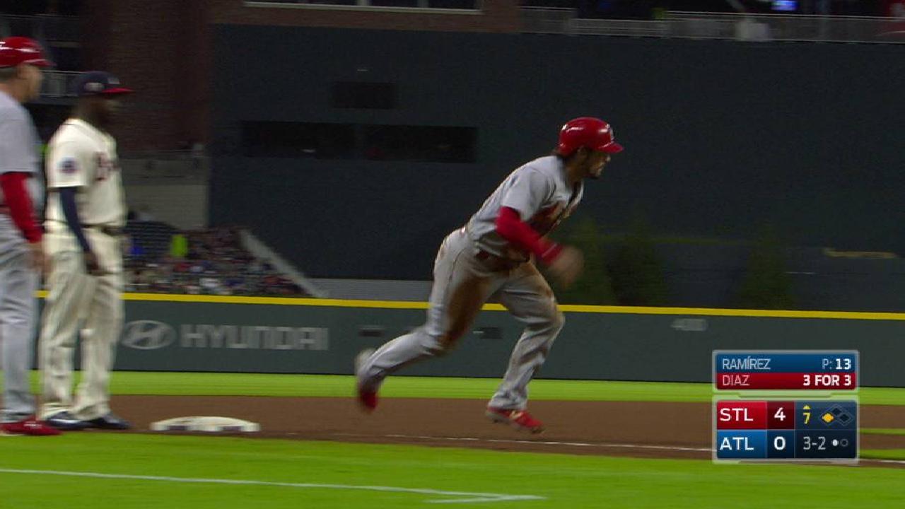 Diaz's sacrifice fly