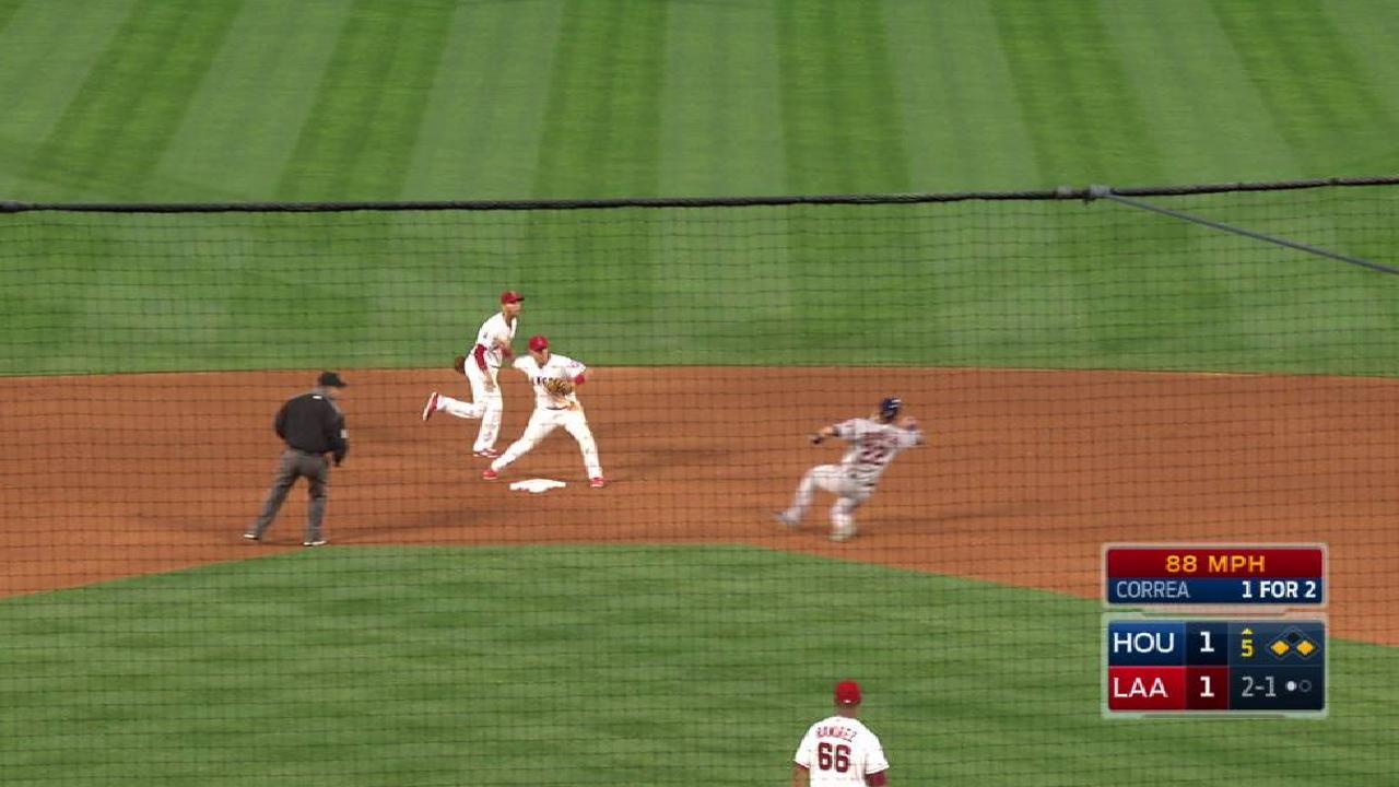 Ramirez escapes jam, induces DP