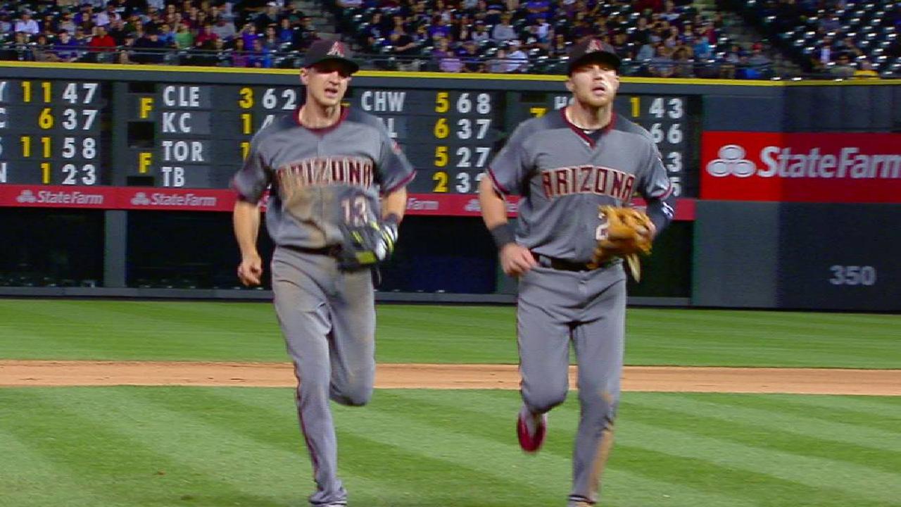 McFarland induces double play
