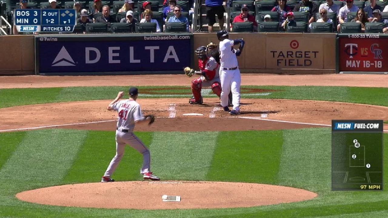 Sale strikes out Sano