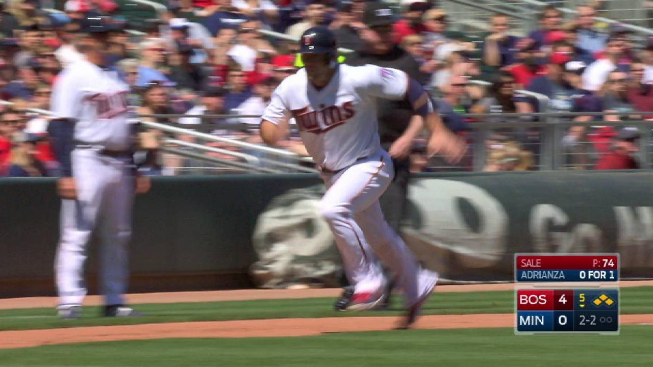 Adrianza's sacrifice fly