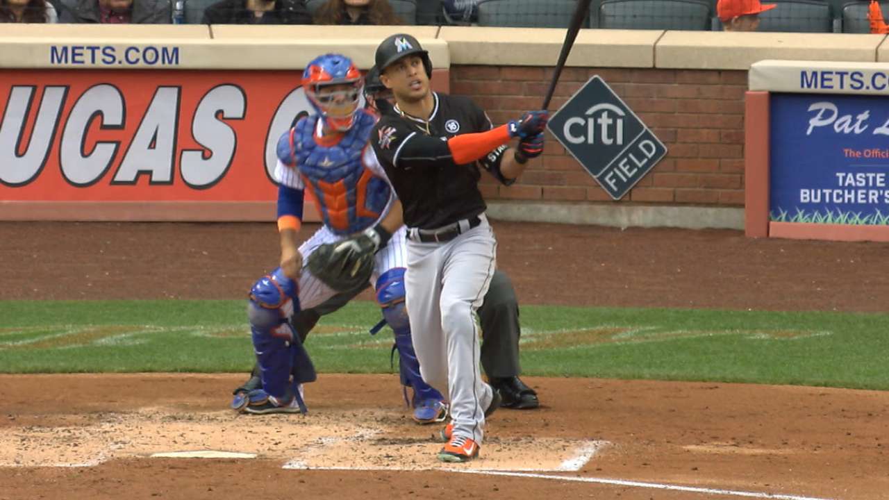 Marlins superan a Mets detrás de Ureña y Stanton