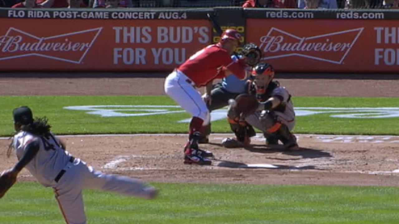 Cueto's 10 K's in 10 seconds