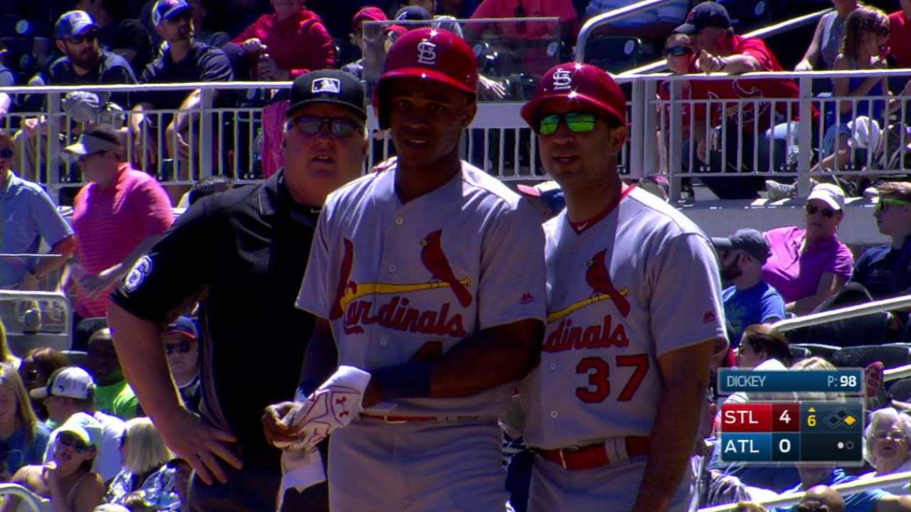 Sierra's first career hit