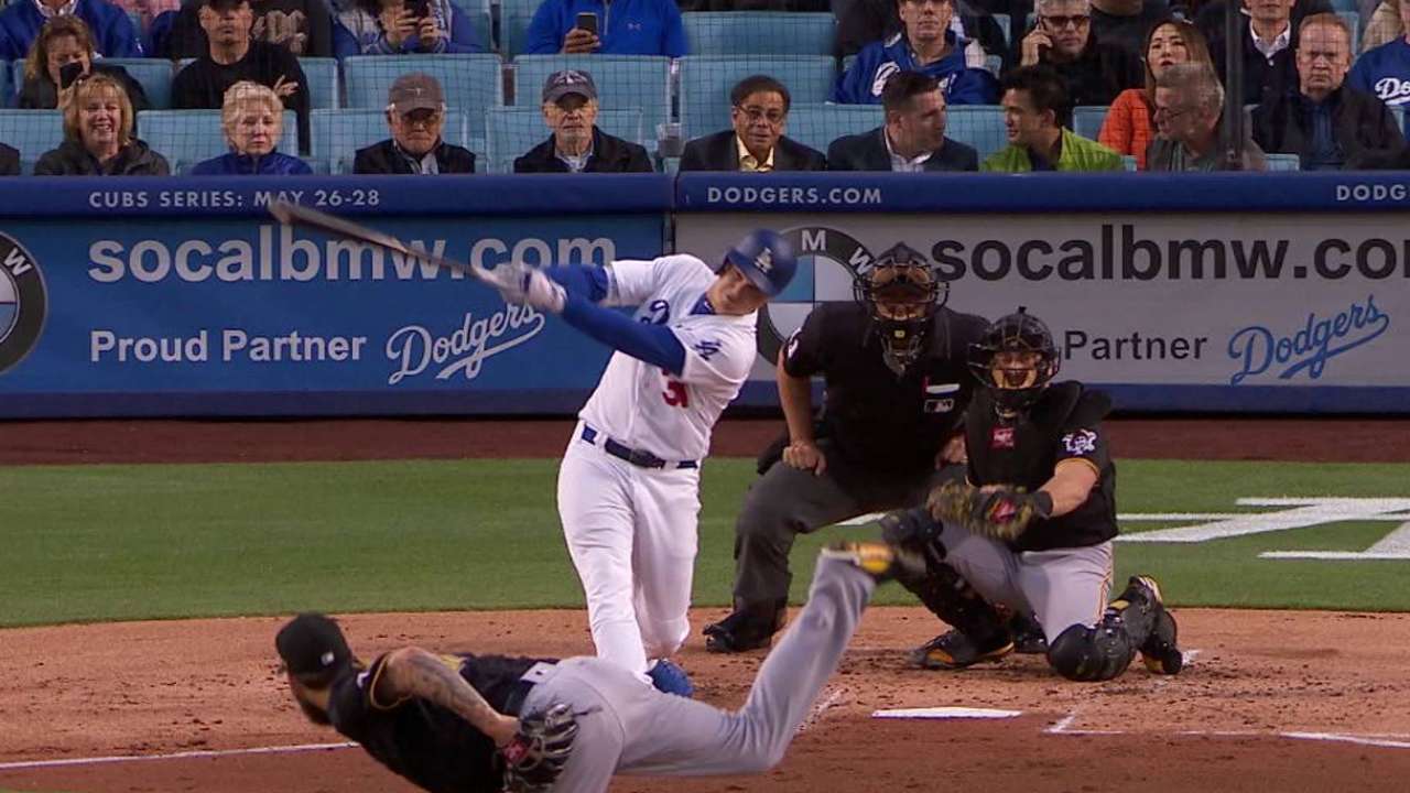 Pederson's RBI single
