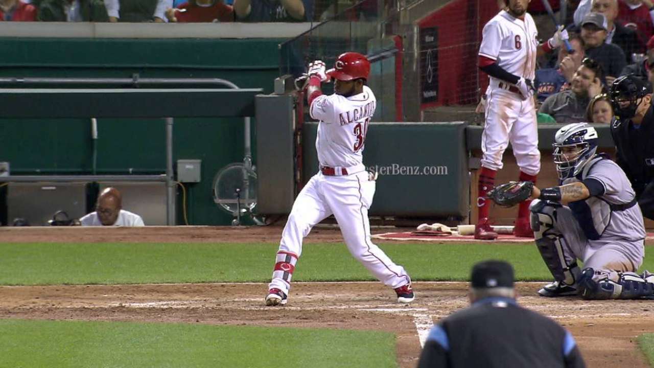 Alcantara's single to right