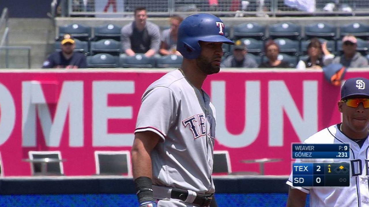 Mazara's two-run double