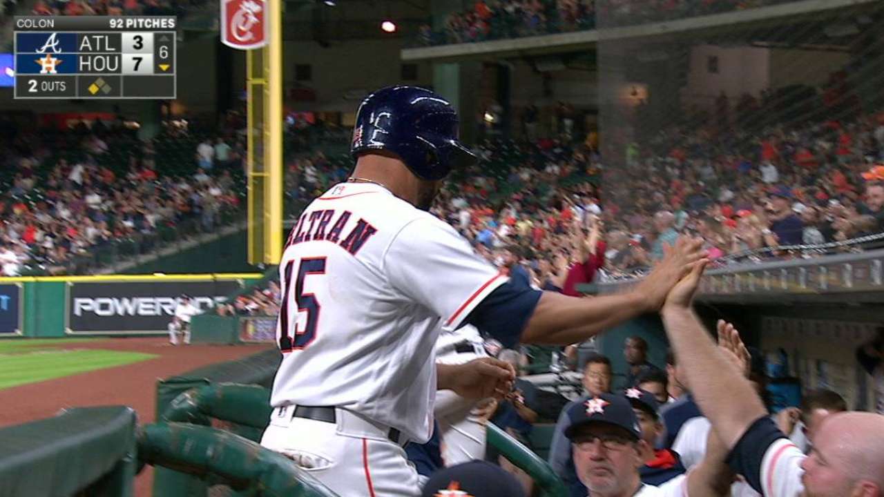Bregman's RBI triple to center