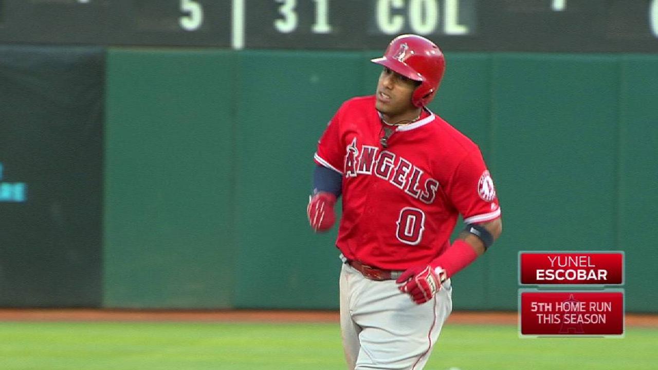 Escobar's three-run dinger