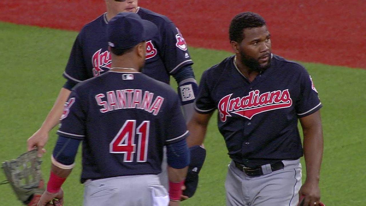 Almonte, Gomes exit game early