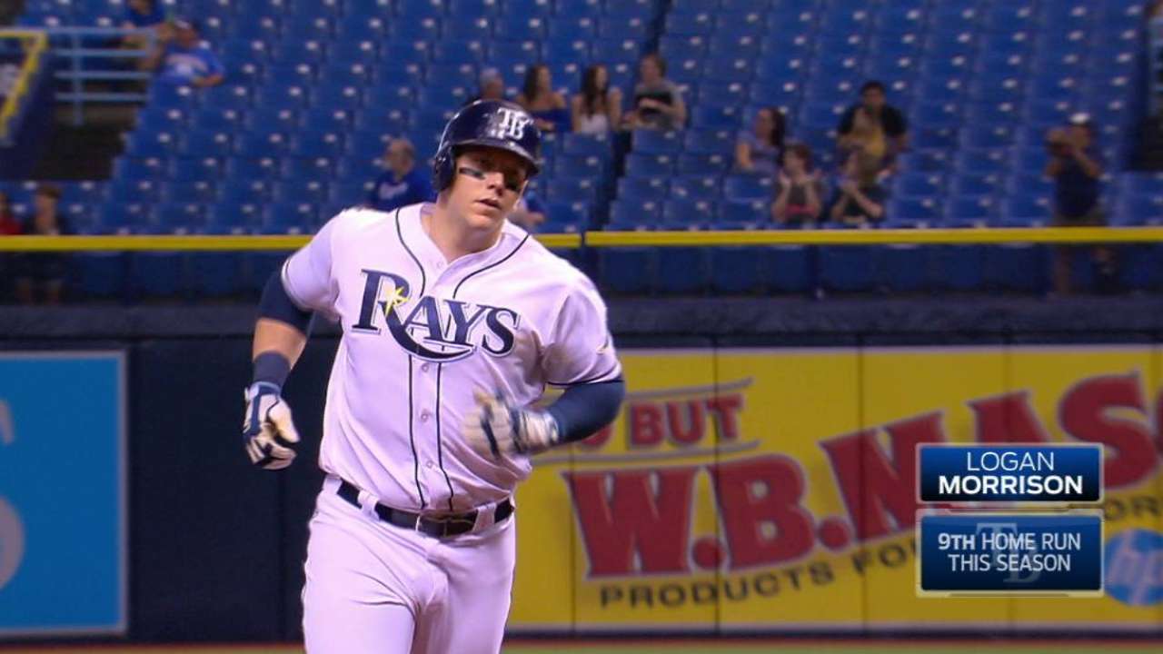 Morrison's deep two-run homer