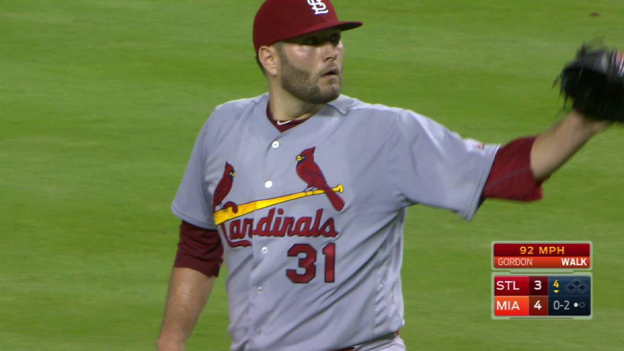 Lynn's 800th career strikeout