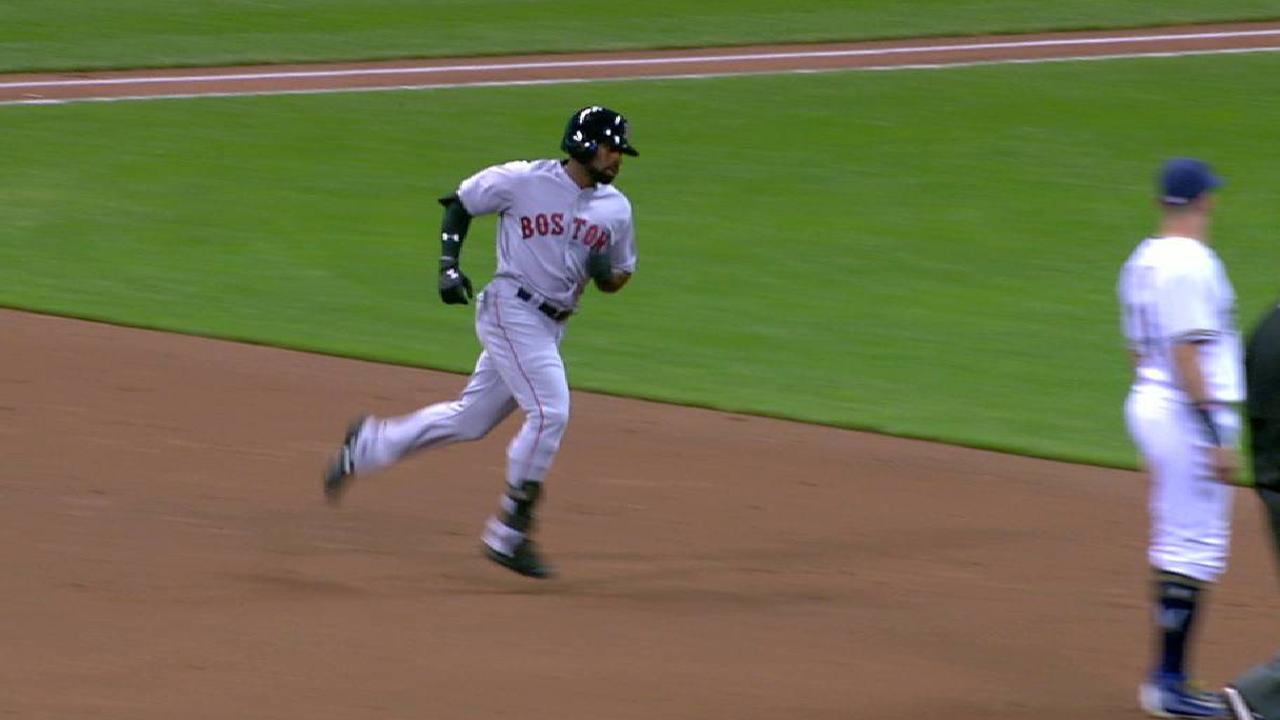 Bradley goes yard; Kendrick struggles in loss