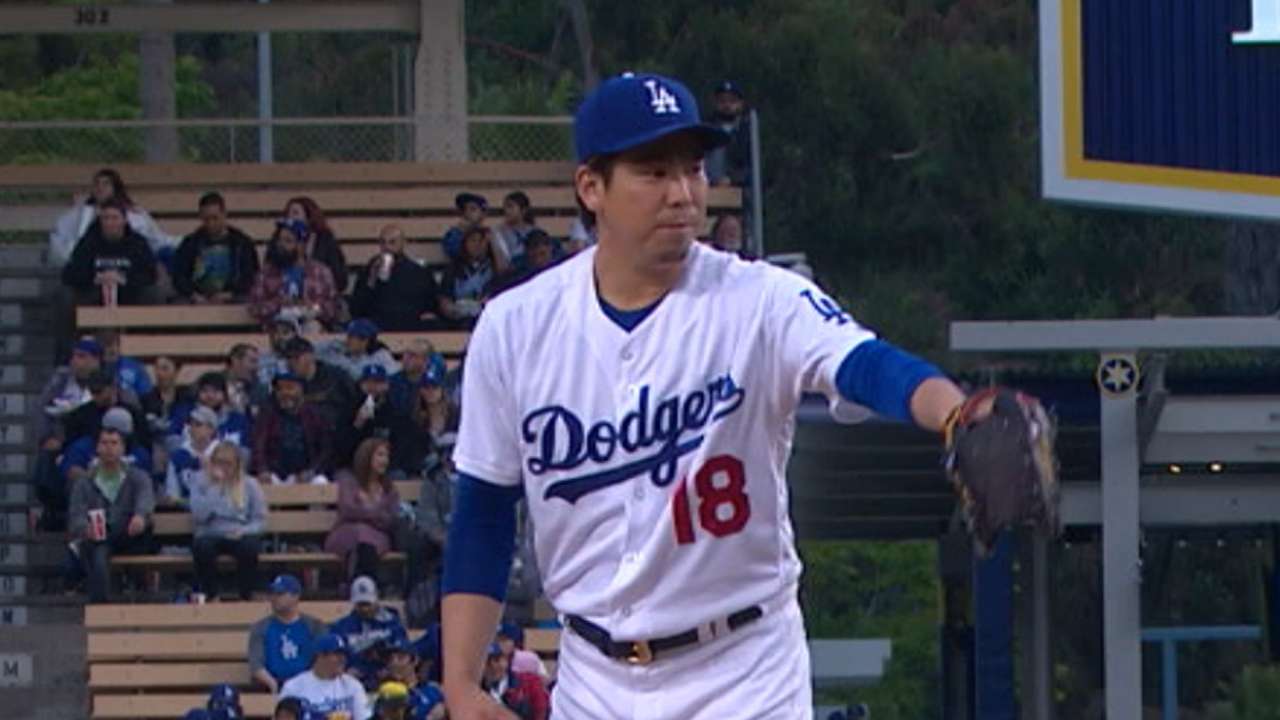 Maeda money: Righty peaks at right time