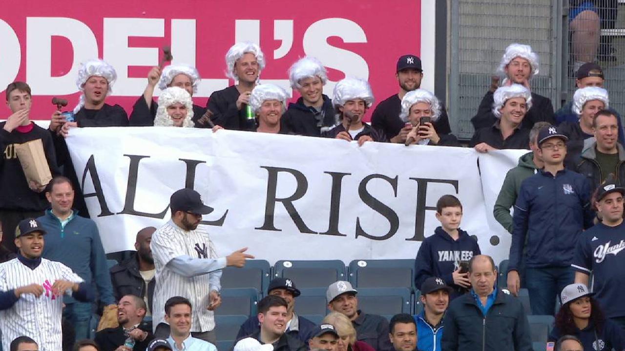 Fans dress as judges for Judge