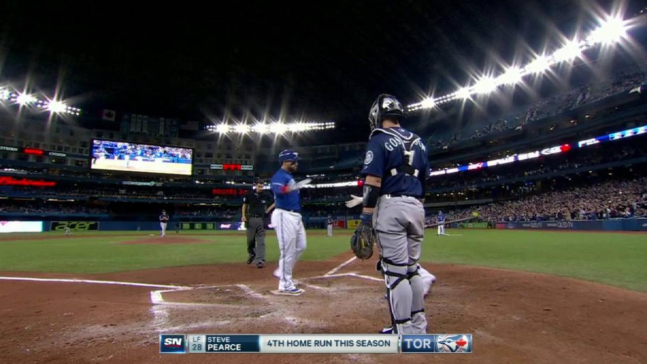 Pearce's three-run home run
