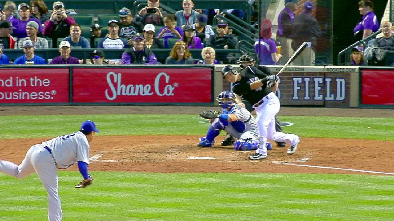 Valaika's RBI double
